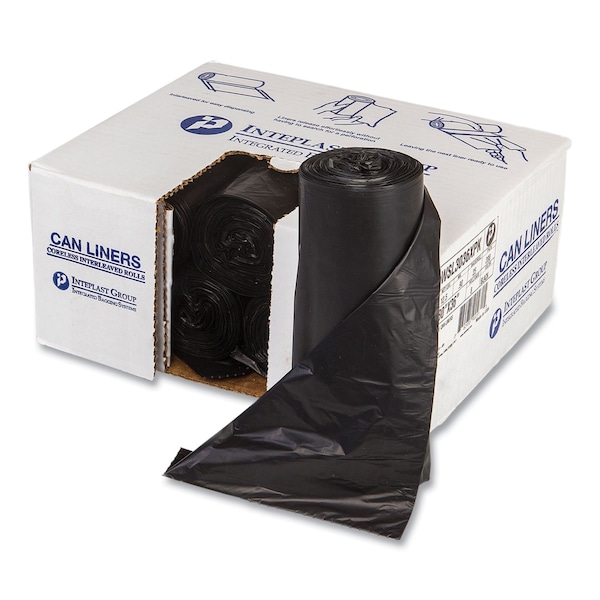 Integrated Bagging Systems 30 gal Trash Bags, 30 in x 36 in, Super Heavy-Duty, 0.9 mil, Black, 200 PK WSL3036XPK - main